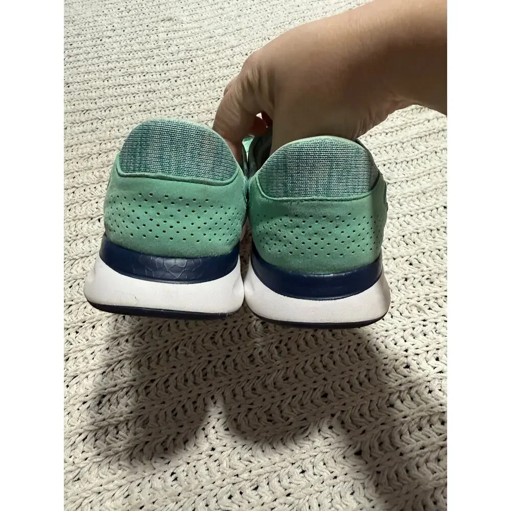 Kizik Lima Sneakers Womens 8.5 Mens 7 J1FCDLIMMT04-1D Teal Hands Free Easy On